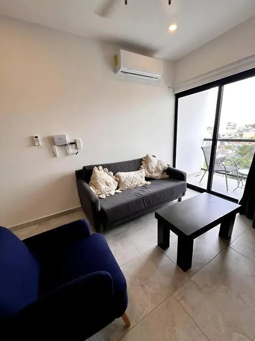 شقة Acogedor Fast Wifi 5Ta Avenida بلايا ديل كارمن 0*,