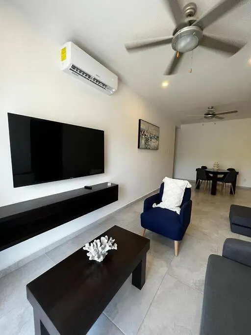 Acogedor Fast Wifi 5Ta Avenida Lägenhet Playa del Carmen 0*,